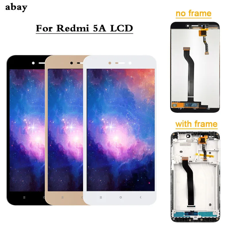 100% протестированный ЖК дисплей для Xiaomi Redmi 5A 5 0 дюймов дигитайзер Датчик Стекло в