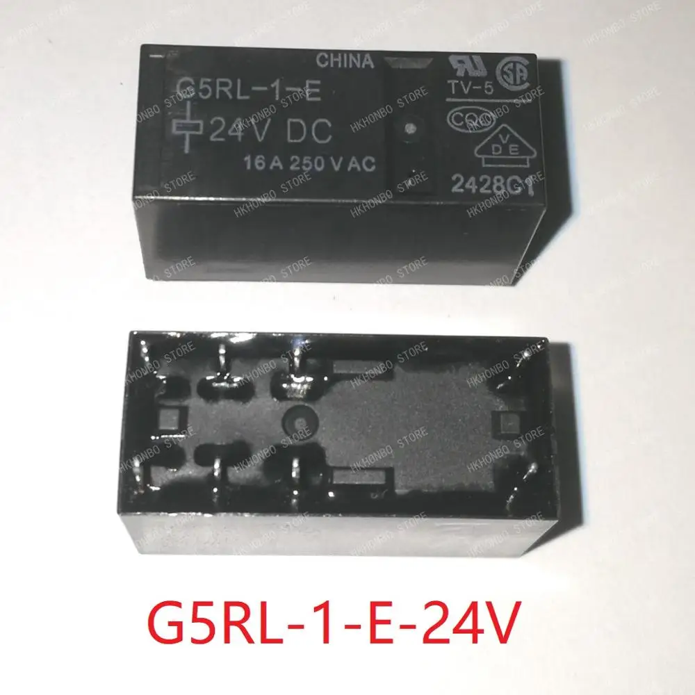 100% новым реле G5RL-1-12V 24V G5RL-1-E-5VDC 12VDC 24VDC G5RL-1A-E-DC5 DC12 DC24 | Строительство и ремонт