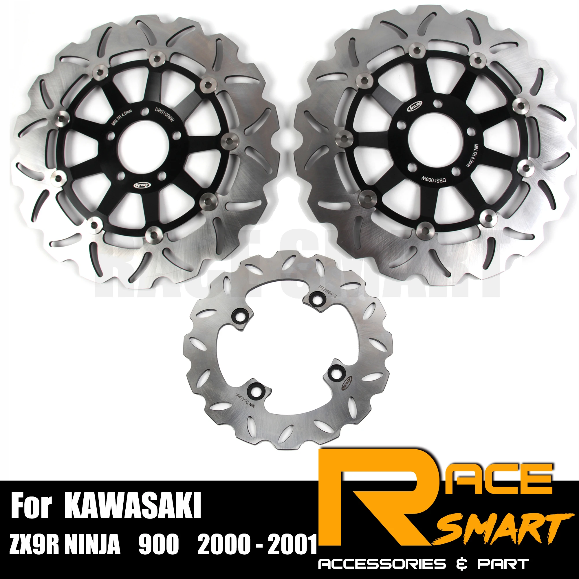 

ZRX1100 1999-2000 мотоциклетные CNC полностью плавающие передние и задние тормозные диски дисковые роторы для KAWASAKI ZRX 1100 99 00 1 Комплект Высокое качест...