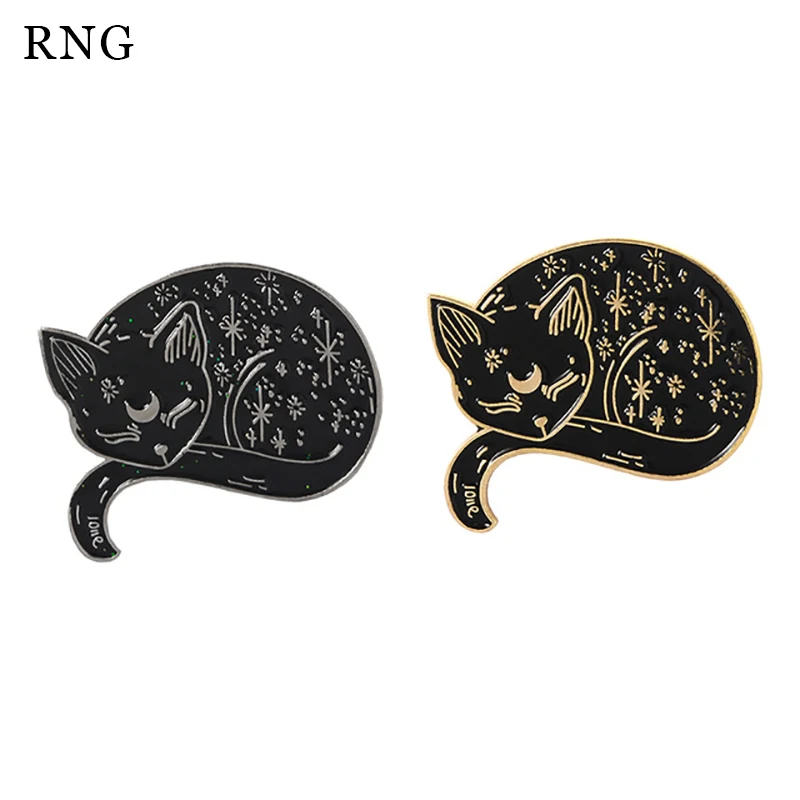 RNG мультфильм металлический эмалью с изображением &quotКот&quot мимов цвета: