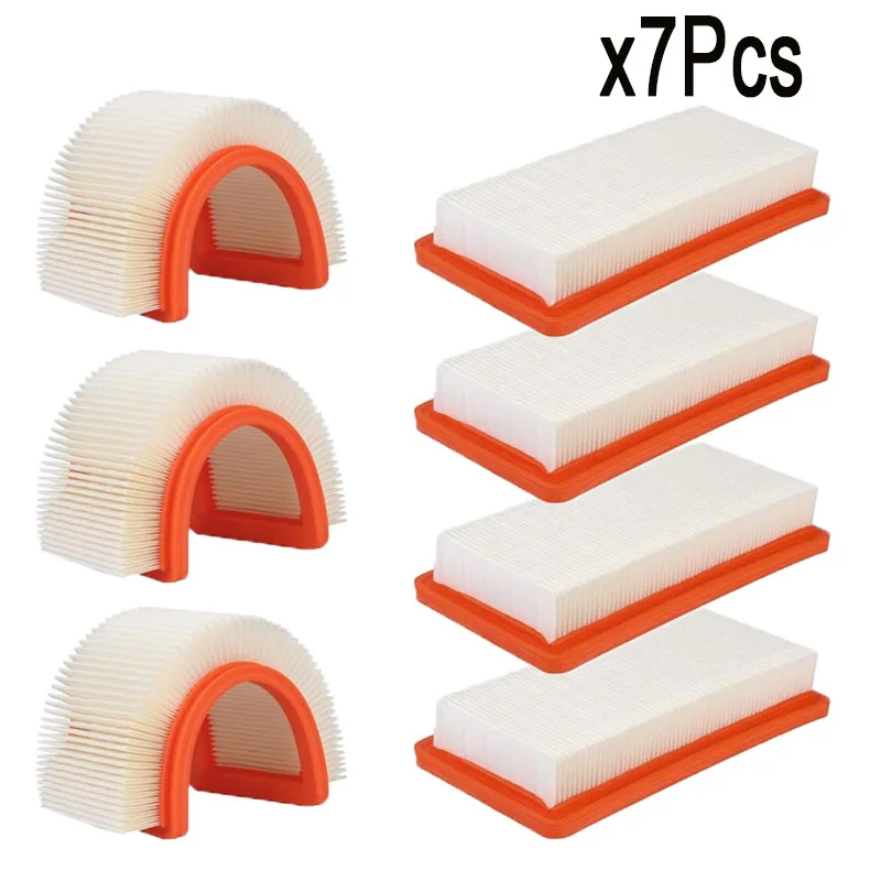 

7pcs Washable karcher filter for DS5500,DS6000,DS5600,DS5800 robot vacuum cleaner Parts Karcher 6.414-631.0 hepa filters replace