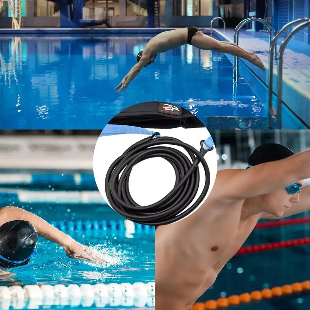 

Swimming Pull Resistance Puller Latex Resistance Band Strength Rubber Training Band Elastic Equipment D5S6