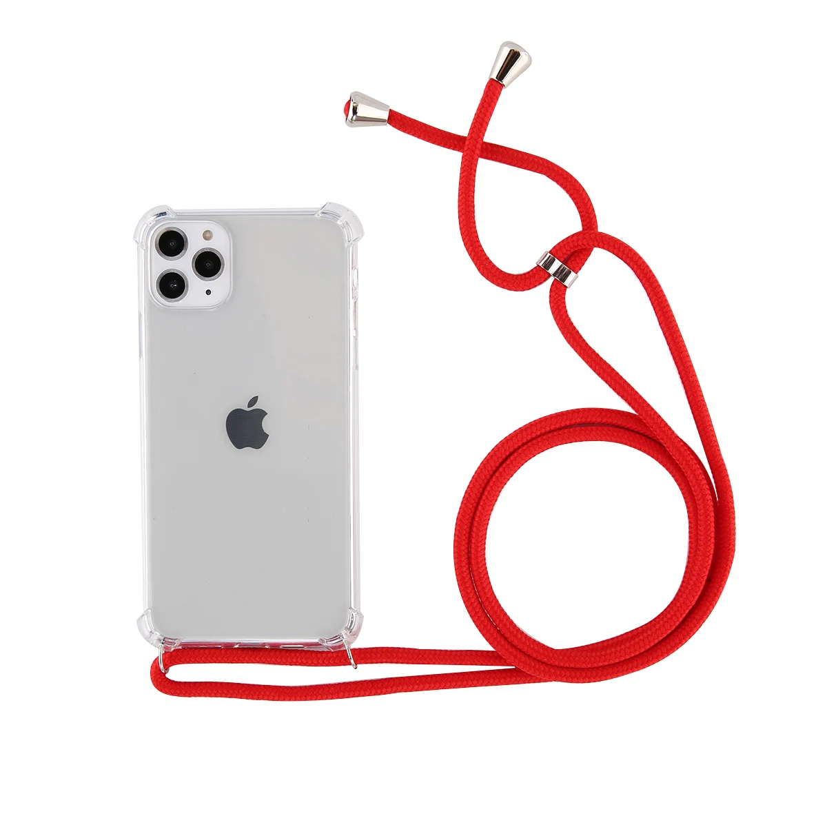 DR Moskado ремешок шнур цепь Прозрачный чехол для телефона для iPhone 11 Pro X XR XS Max 7 8 6 6s Plus 5 5S SE переноска ожерелье ремешок задняя крышка - Цвет: DR