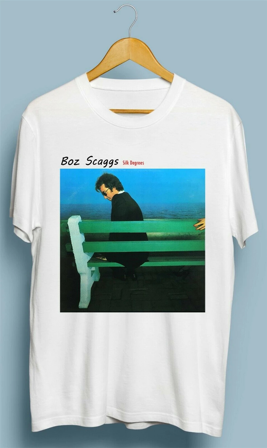 Винтажная Футболка Boz Scaggs Silk Degrees Steve Miller Band S M L XL 2XL Специальная футболка с принтом