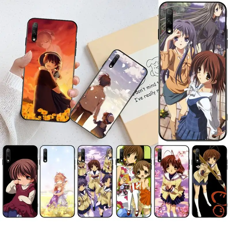 CLANNAD японский аниме ТПУ Мягкий силиконовый чехол для телефона Huawei Honor 30 20 10 9 8 8x 8c v30