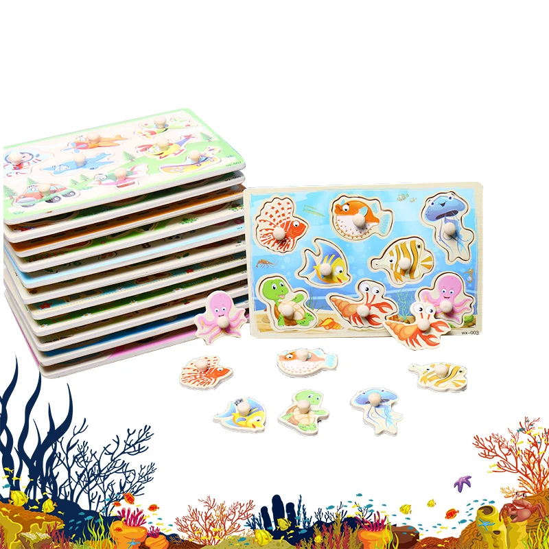 Приятная головоломка доска детская игра деревянная милый мультфильм забавная