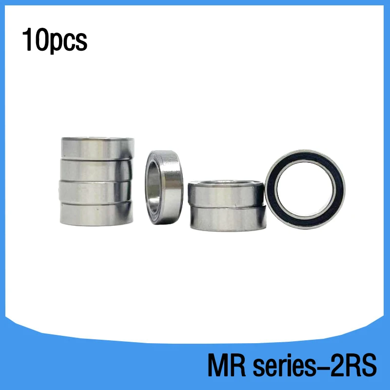 10 шт. Миниатюрные шарикоподшипники MR63 MR74 MR85 MR93 MR94 MR95 MR104 MR105 MR115 MR147 2RS с тонкими