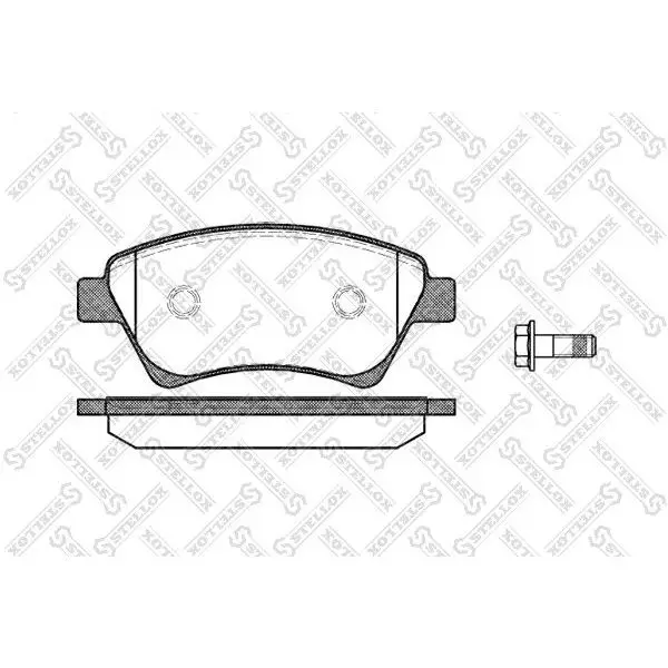 Колодки дисковые п. с антискр. пл.\ Renault Megane II 1.6-2.0/1. | Автомобили и мотоциклы