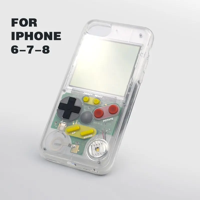Игровой чехол для телефона iPhone X XS MAX XR мягкий ТПУ Ретро накладка Iphone 6 6S 7 8 Plus|Чехлы|