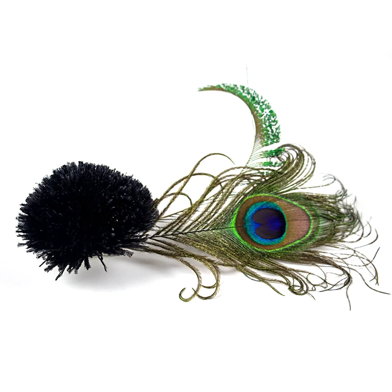 С принтом большие глаза павлиньи перья цветы корсаж сделай сам свадебное