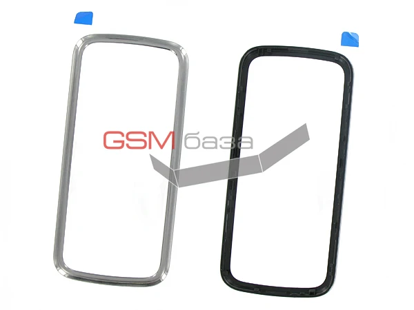 Nokia 5800 Navigation Edition - Передняя панель корпуса (I0001) (цвет: Gun Metal) Оригинал купить по