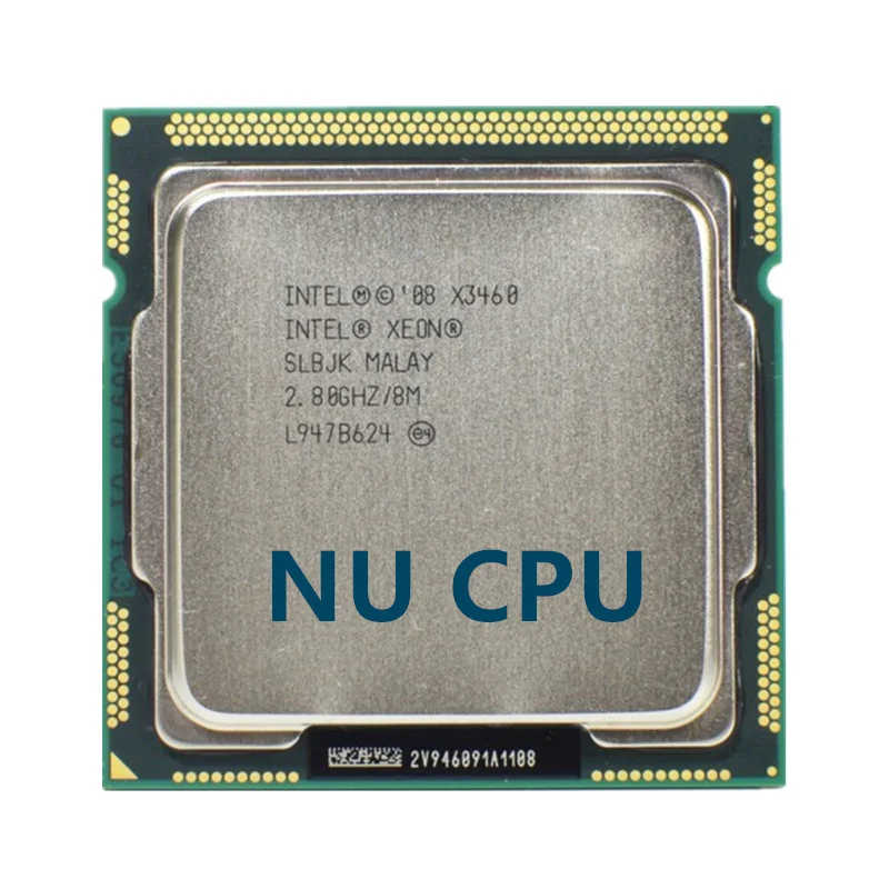 

Intel Xeon X3460 CPU 2.8GHz 8M Quad Core Socket LGA1156 Processor