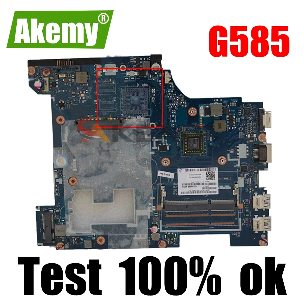 Материнская плата для ноутбука LENOVO Ideapad G585 материнская плата 90001084 QAWGE LA-8681P AMD