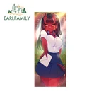 Наклейка для автомобиля EARLFAMILY, 13 см х 9,4 см, водонепроницаемая, для Meru наклейка 