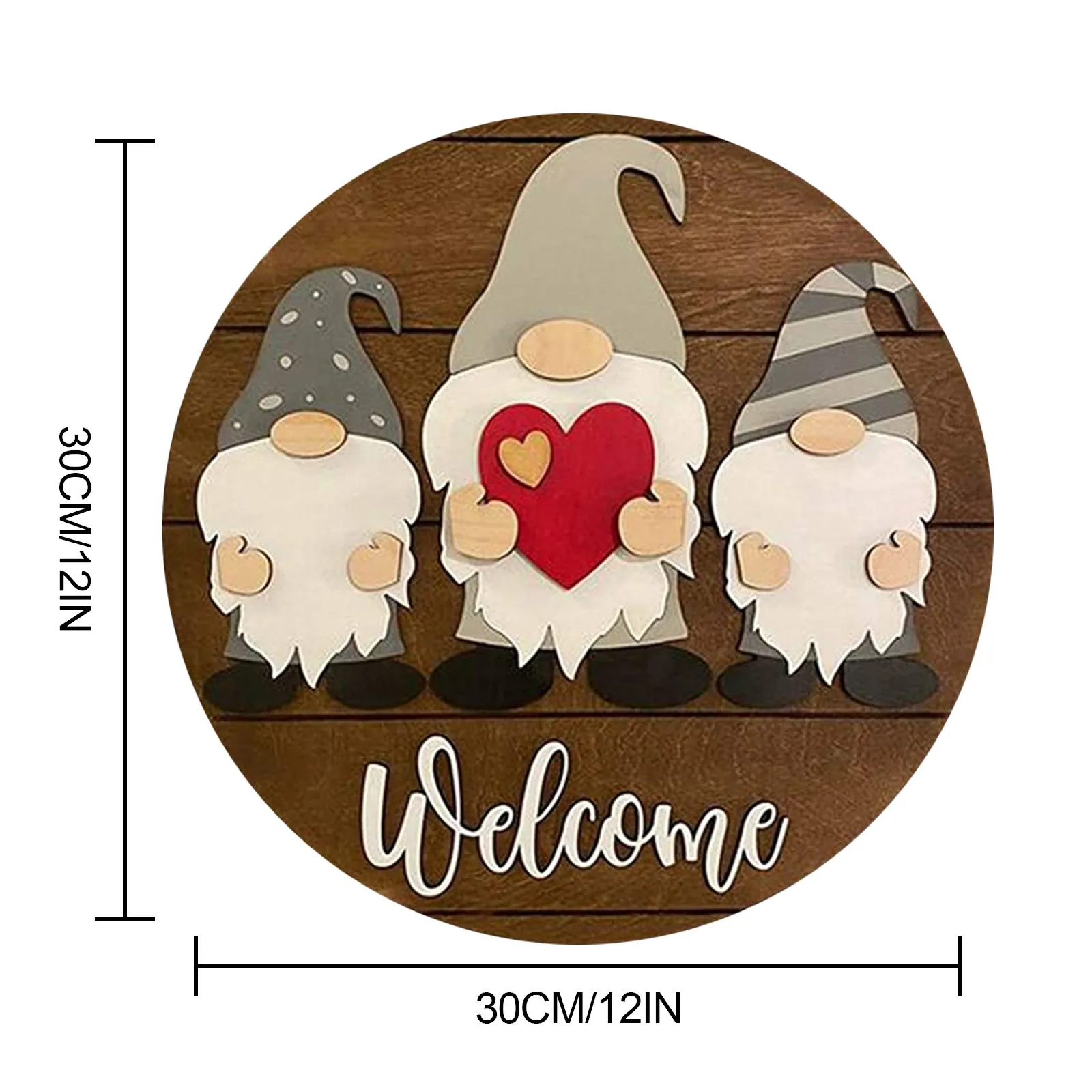 

30x30cm faceless man door hanging decoration Wall Hanging Door Home Decoration Door Hanging Accessories Interchangeable Sign