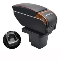 arm rest for kia cerato forte armrest box center console central store content box with cup holder usb interface