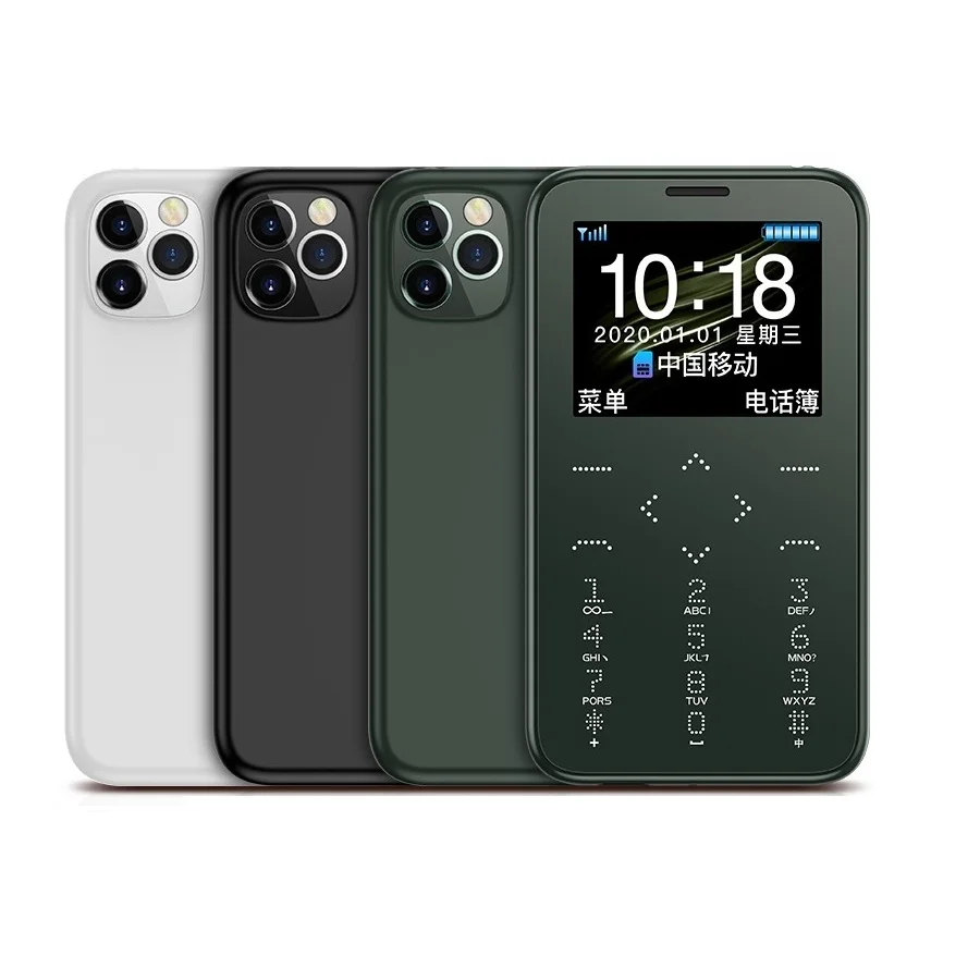 Мобильный телефон Soyes 7S + Mini с экраном 1 5 дюйма IPS цветной большой дисплей камера