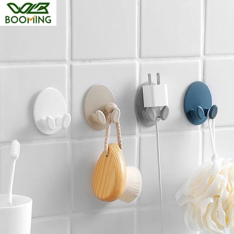 WBBOOMING настенный штекер для хранения крюк Бесплатная Пробивка кухня шнур питания