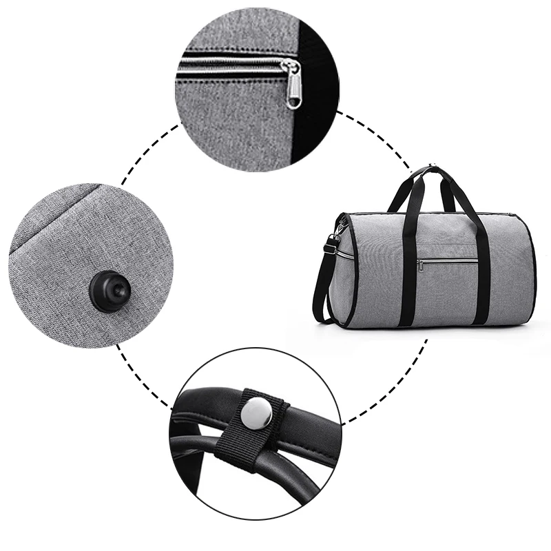 WOBAG Новая Большая емкость спортивная сумка костюм для хранения вещевой мешок портативная спортивная сумка для отдыха Оксфорд Водонепроницаемая Дорожная сумка на плечо