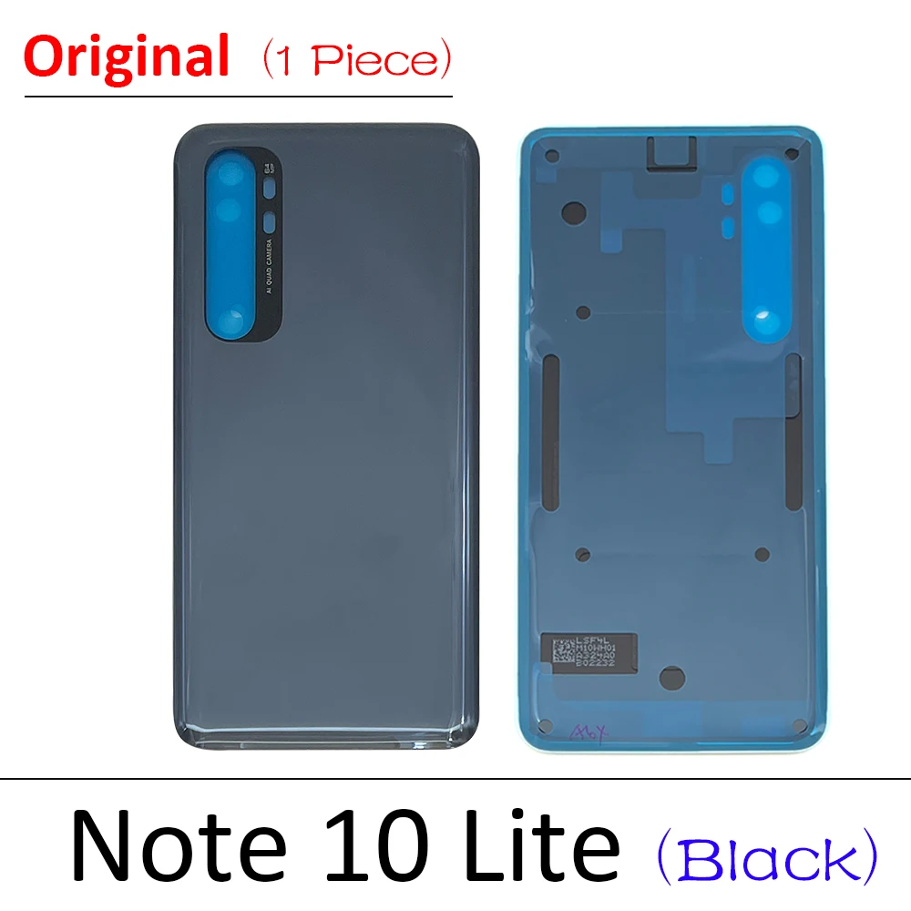 Оригинальный задний Чехол для Xiaomi Redmi 9 Lite Poco F3 Note 7 10 корпус батарейного отсека