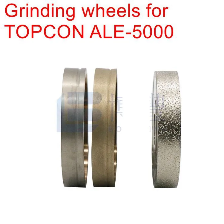 4 шт стекло ROUHING FINE-V POLISHING-V колеса для TOPCON-ALE-5100-SG авто шлифовальный станок очков