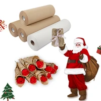 christmas tissue paper for wrapping kraft paper roll holiday gift wrapping biodegradable honeycomb packing paper for breakables