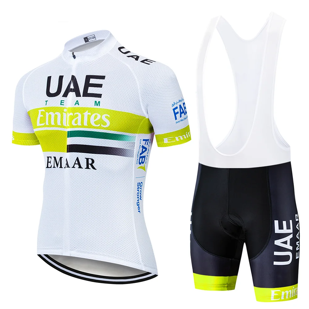 UAE team riding jerseys cycling wear quick-drying clothes bib gel suit clothing Jersey sportswear