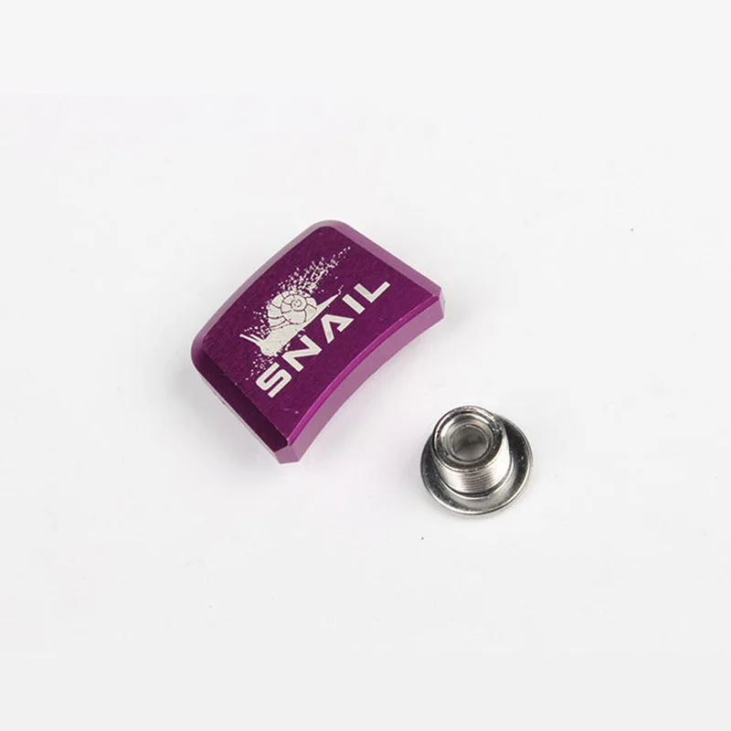 Purple-1pcs Винты для велосипедных звездочек SNAIL MTB, 7075, алюминиевый сплав, одиночные болты для шоссейных горных велосипедов, винты для дисков, для ШАТУНОВ - Цвет: Purple-1pcs