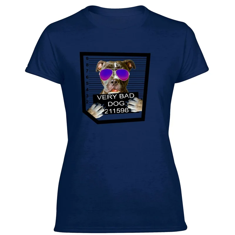 Винтажная Футболка с принтом плохой собаки питбуля Мужская футболка для фитнеса