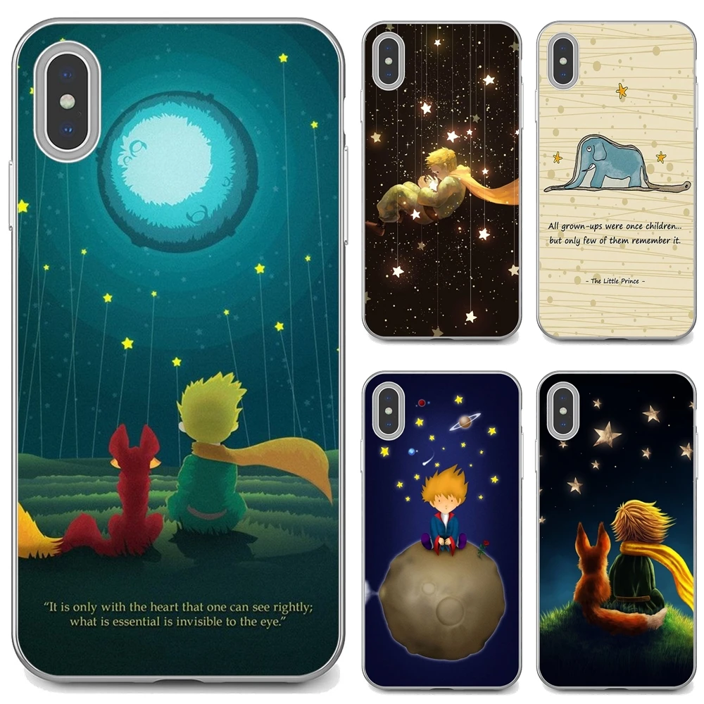 Силиконовый чехол для Xiaomi poco X3 nfc F2 Pro M3 Mi 5X 6X Max Mix 1 2 2S 3 Mi5 Mi6 Mi3 Mi4 little-prince-fox |