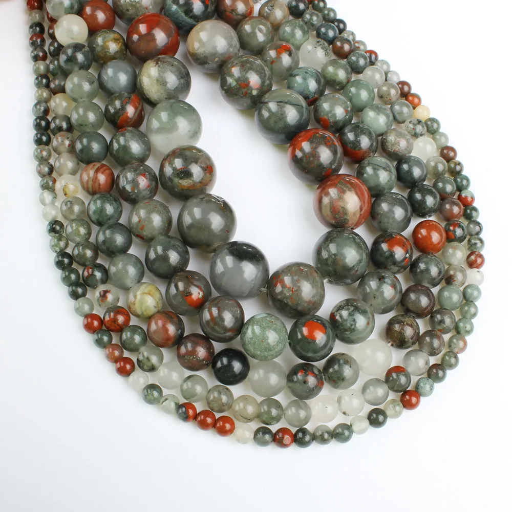 

Natural Hematite Balls Semi-precious Stone Round Loose Beads Strand DIY Handmade Bracelet Necklace Jewelry Accessories 4-10mm