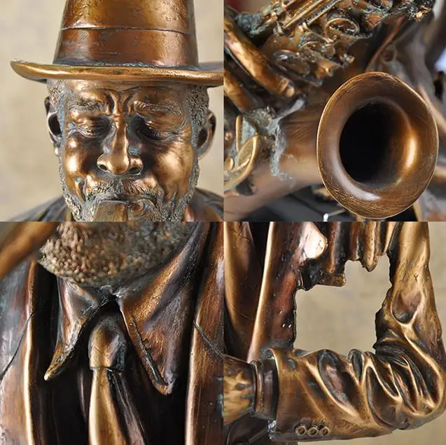 57 см современная креативная музыкальная статуя саксофона бюст Абстрактная