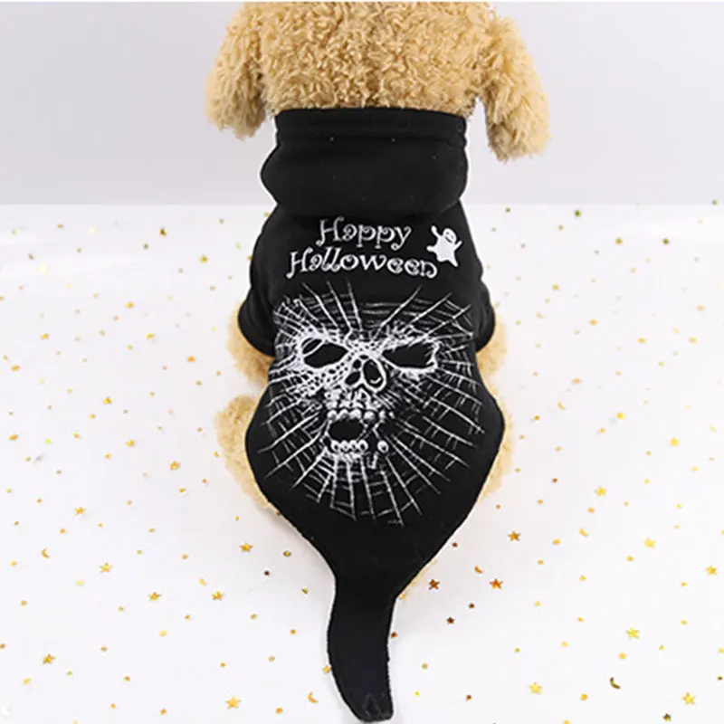 Толстовка для собак одежда домашних животных Зимняя Теплая Флисовая Куртка