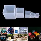 Сделай сам из хрустальной эпоксидной кубическая форма; Эпоксидная смола, форма Бесплатная шлифовальный станок для изготовления ювелирных изделий сушенный цветочный орнамент, креативные настенные светодиодные лампы для домашнего интерьера ручной работы подарки