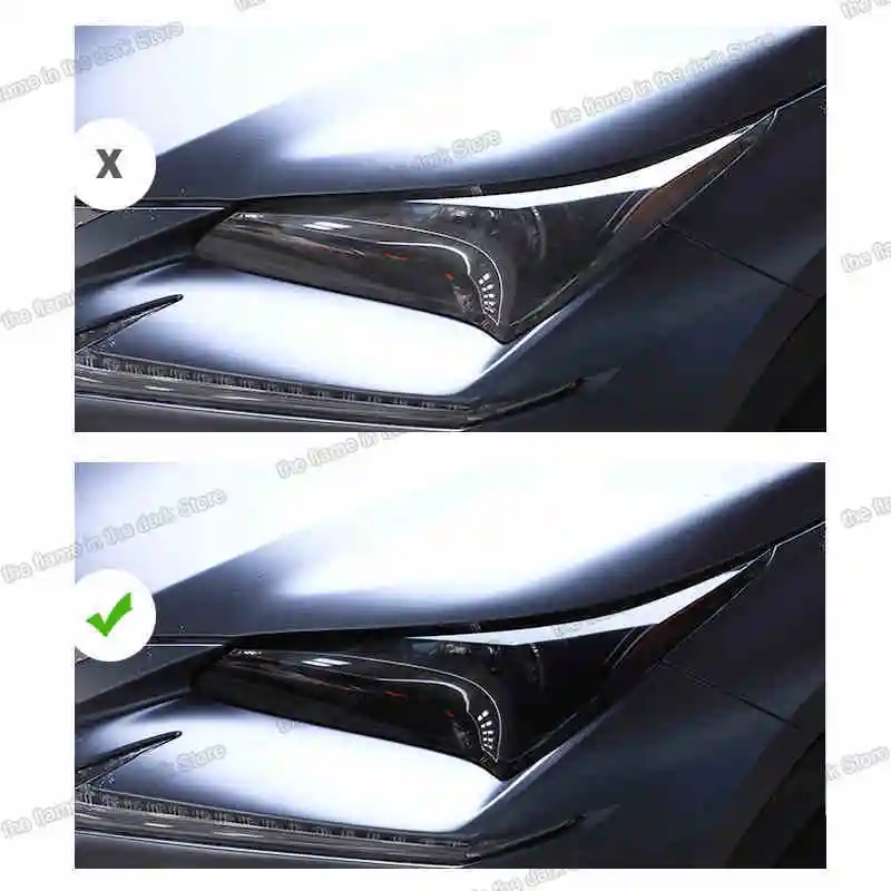 

Lsrtw2017 ТПУ пленка для автомобильных фар Защитная Наклейка для Lexus NX RX GS IS CT ES gx LS LX UX черные прозрачные аксессуары