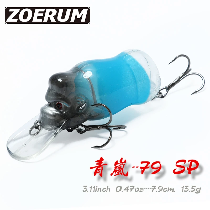 

7.9cm 13.5g Minnow Fishing Lure Wobbler Perch Floating Japan Bait Artificial Fishing Hard Bait Lures Luminous Minnow Crankbait