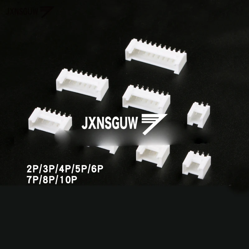 

40PCS HY2.0 2P/3P/4P/5P/6P/7P/8P/10P Straight pin 2.0mm pitch connector with buckle and lock connector