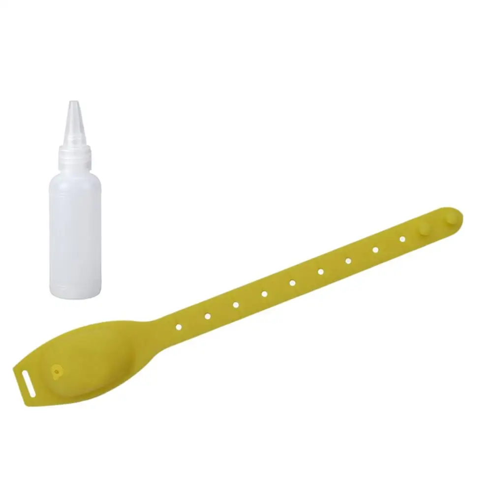 Портативный Силиконовый браслет для дезинфекции рук бутылка антибактериальный