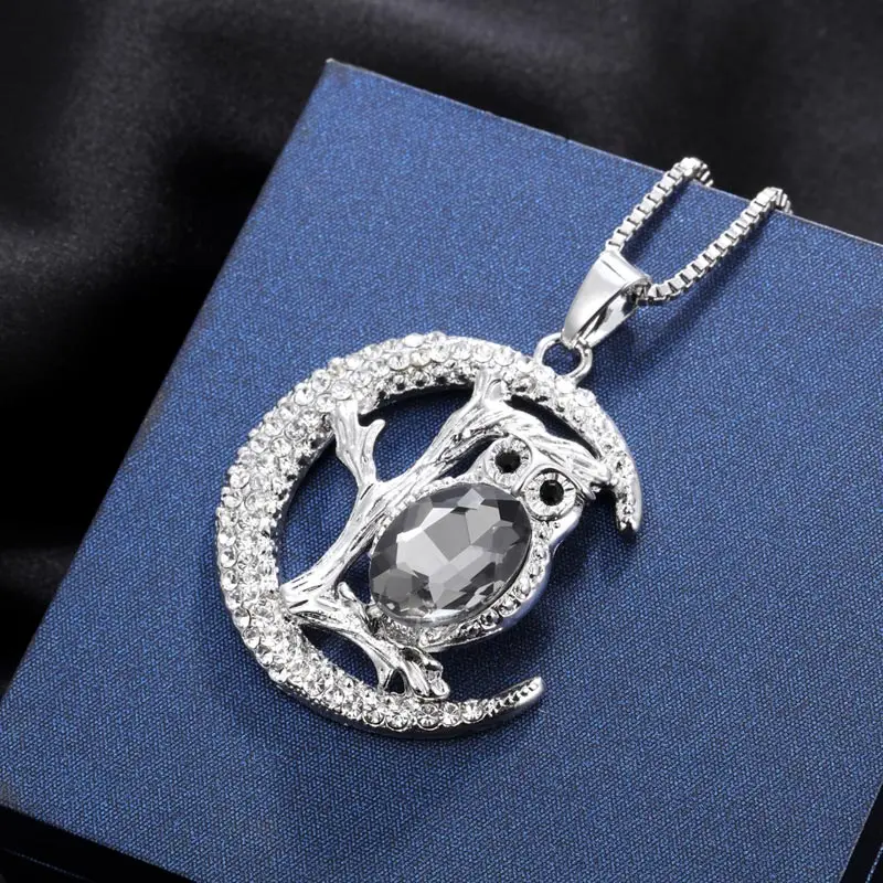 Женское длинное ожерелье MINHIN дизайнерское массивное с котом цепочки для свитера