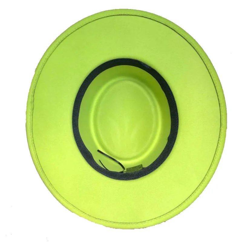 Новая шляпа Федора с плоским верхом и углубленным дизайном осень-зима джазовая