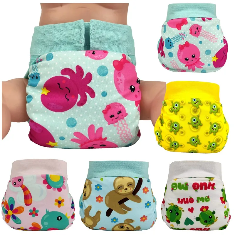 2019 приятные детские тканевые подгузники забавные Регулируемые моющиеся