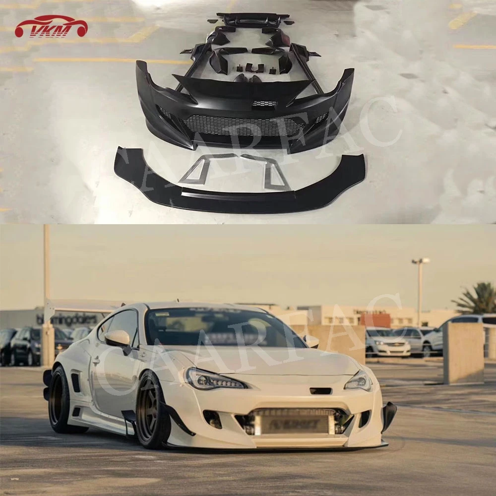 ФАП бампер защитная крышка отделка широкое колесо брови спойлер для Toyota GT86 Subaru BRZ