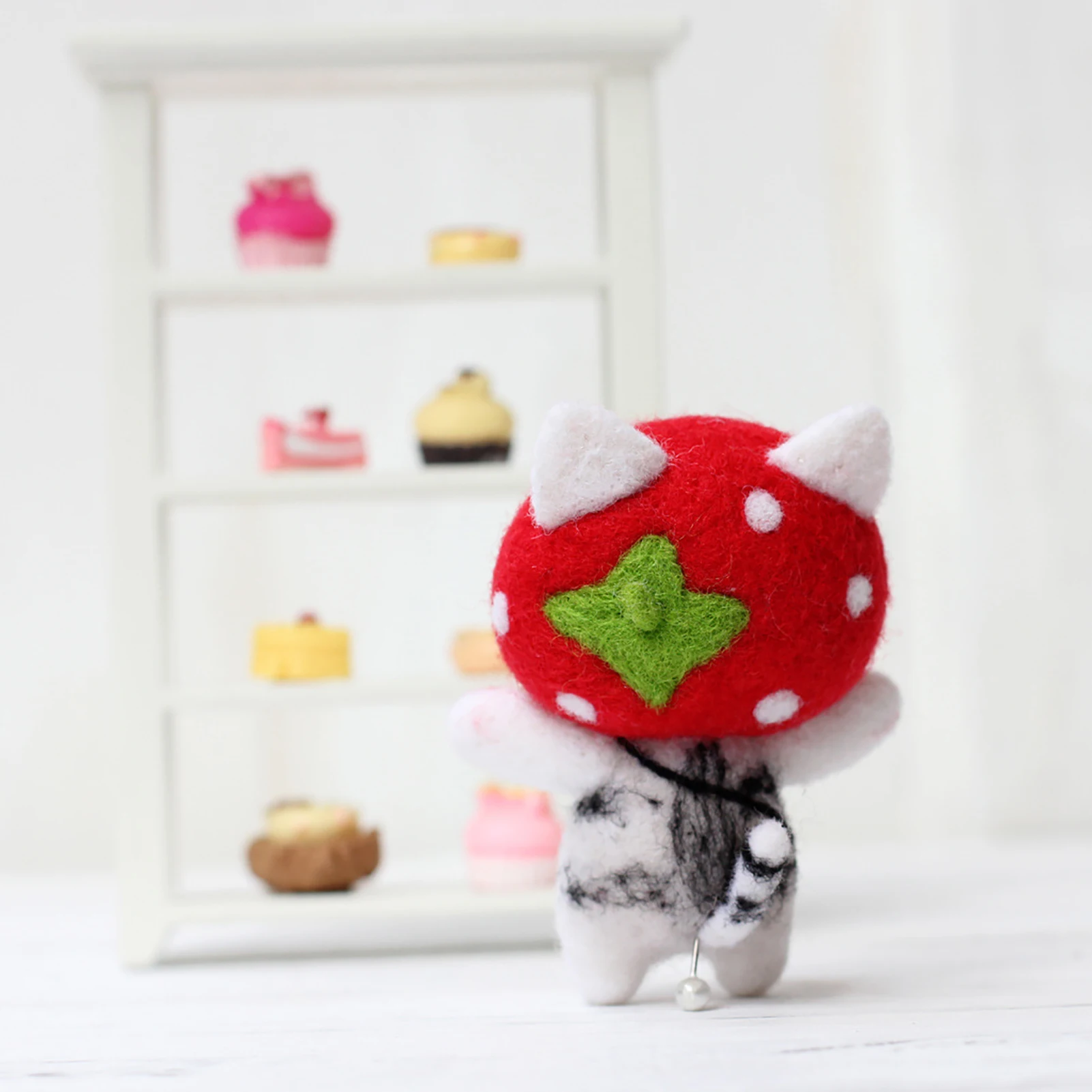 

Cute Interesting Handmade Toys DIY Wool Neddle Felting Wool Felt Tools Craft Accessories Multicolor Home Desktop Decoration