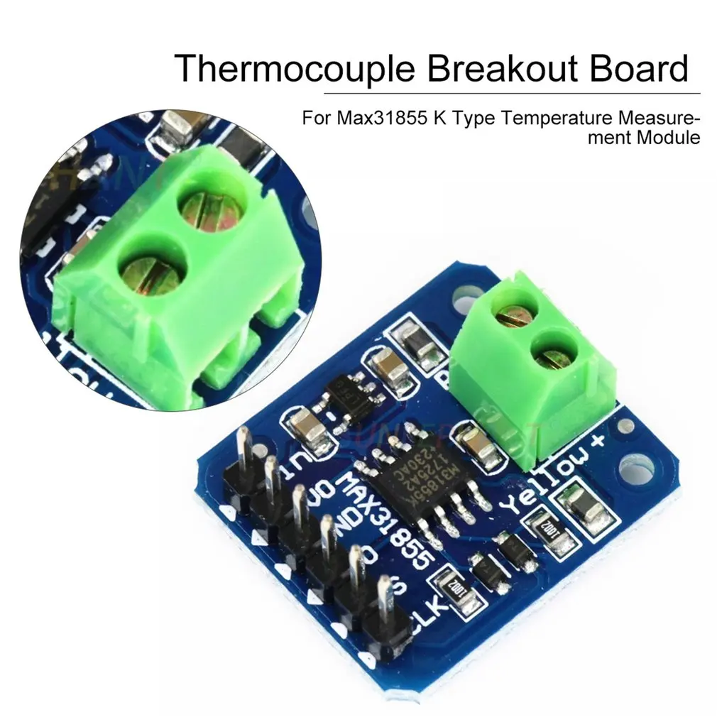 Секционная плата термопары для электронных компонентов Max31855 K модуль измерения