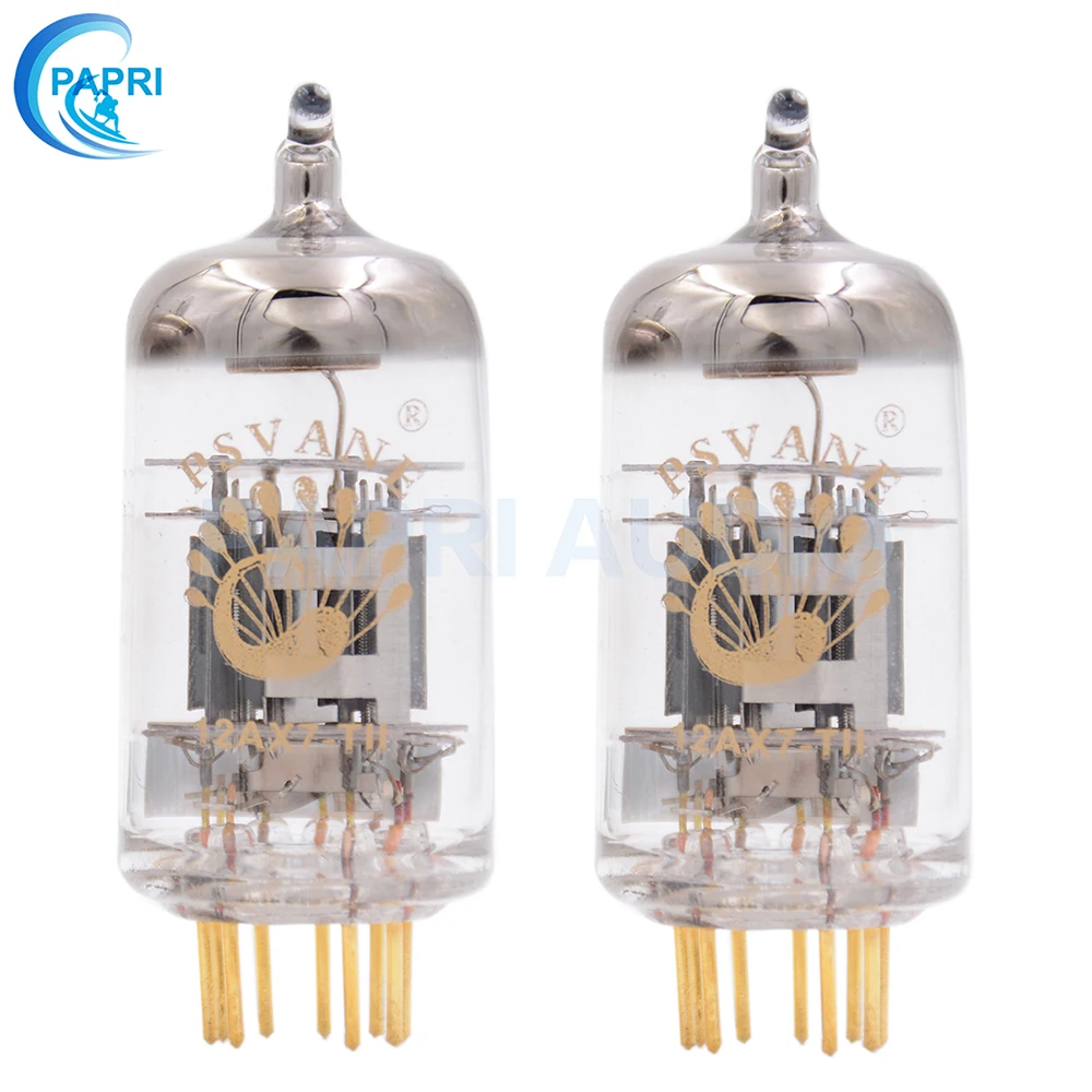 PSVANE 12AT7/ECC81 12AU7/ECC82 12AX7-T/ECC83 Mark II вакуумная трубка для HIFI DIY аудио динамик для наушников винтажный ламповый усилитель