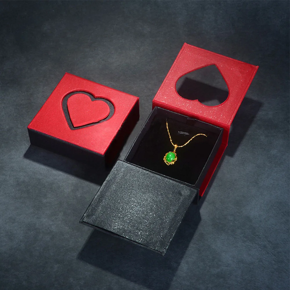 Изысканная Подарочная коробка для ювелирных изделий органайзер шкатулка