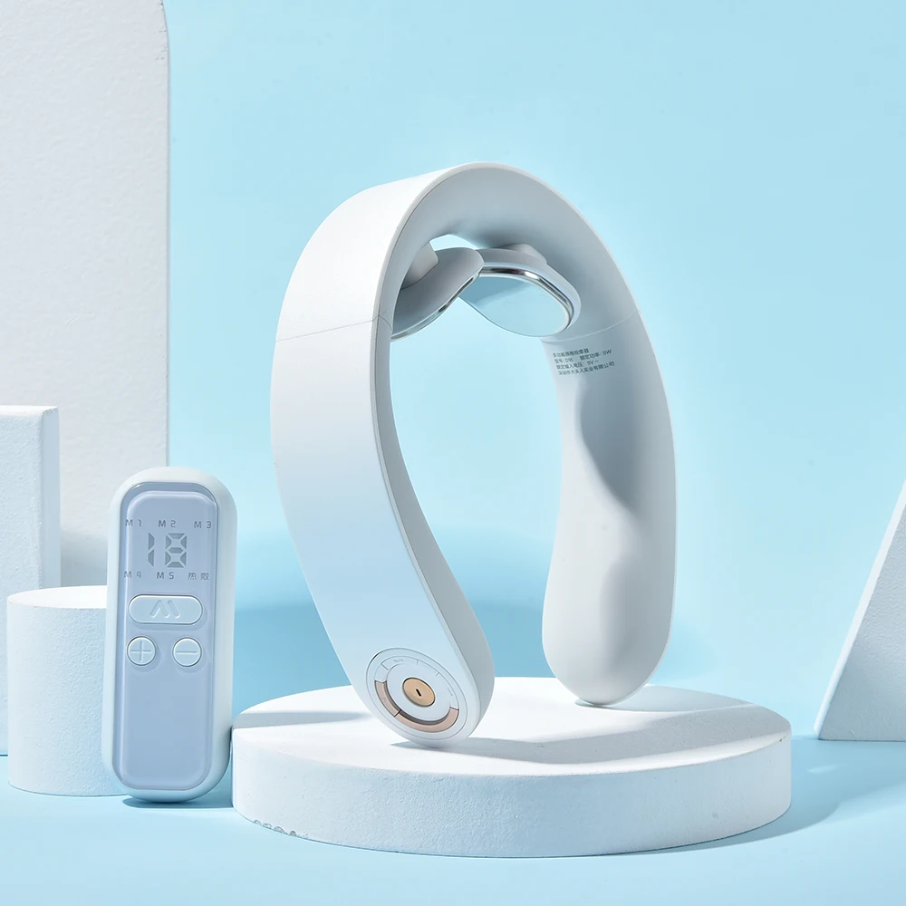 Беспроводной шейный воротник для снятия боли массажное устройство с импульсным