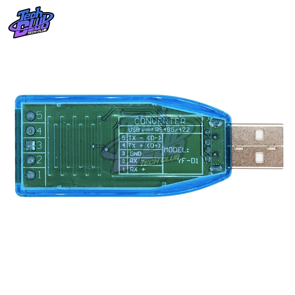 Промышленный USB к RS485 422 CH340G преобразователь обновление защиты конвертер