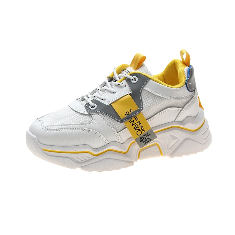 2020 Для женщин сникерсы на платформе в стиле улззанг модная разноцветная Цвет