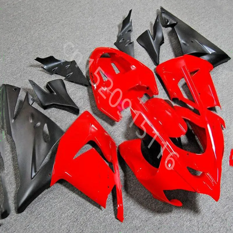 

High quality Motorcycle Bodyparts fit for Kawasaki Ninja ZX10R 2004-2005 zx10r 04 05 zx10r 2004 2005red black fairing set